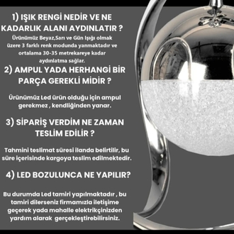 PREMİUM ŞIKLIKTA GÖZ KAMAŞTIRAN 3 RENK LED AVİZE 