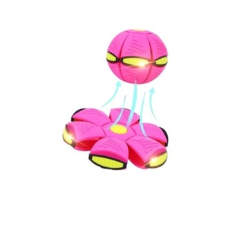 Işıklı Sihirli Zıplayan Top - Şekil Değiştiren Flat Ball Disk