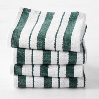 2'li Stripes Yeşil Havlu Seti