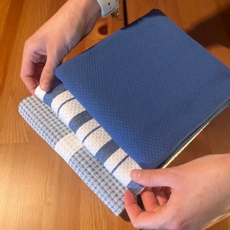 Berry Blue 3’lü Mutfak Havlu Seti