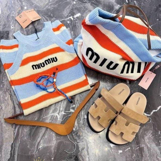 Miu Miu 2’li Triko Set