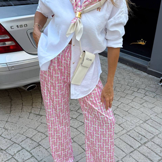 Hermes Pink İthal 3’lü Takım
