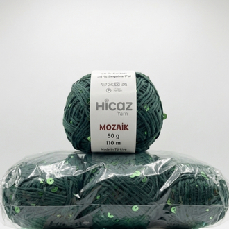 HİCAZ %100 COTTON (PAMUK) PULLU İP ( 100 GRAM )