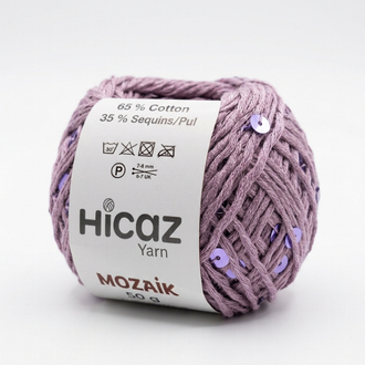HİCAZ %100 COTTON (PAMUK) PULLU İP ( 100 GRAM )