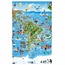 LATIN AMERICA MAP FineArt Baskı ( İmzalı )