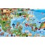 LATIN AMERICA MAP FineArt Baskı ( İmzalı )
