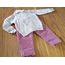 Kız Bebek Mont-Pantolon Takım-4 parça