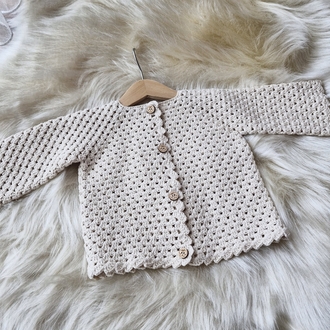 Vintage bebek hırka -6-9 ay