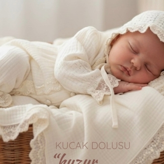 Müslin Kız Bebek Takım