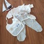 Gaye Bebe Bebek Zıbın Set-Kanaviçeli 