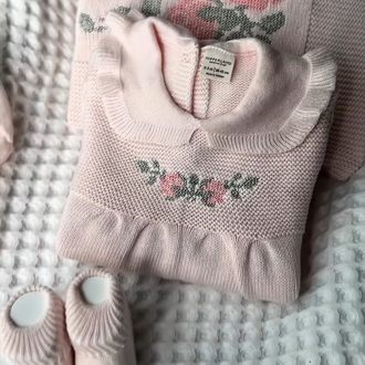 Organik Triko Bebek Takım