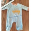 Kadife Bebek Tulum-yeşil renk -0-3-6-9 ay
