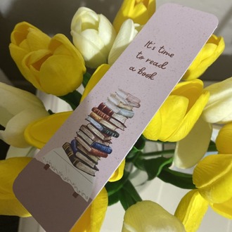 It’s time to read a book – Kitap Ayracı