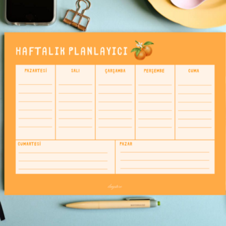 Portakal Haftalık Planlayıcı