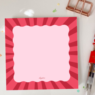 Soft Pink Memopad