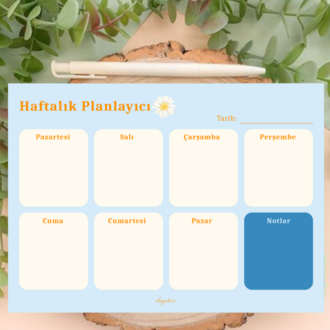 Daisy Haftalık Planlayıcı