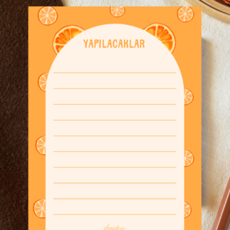 Portakal Yapılacaklar Listesi