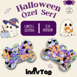 NFC Çipli Dijital Künye  - Halloween