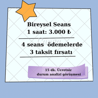  Bireysel seans
