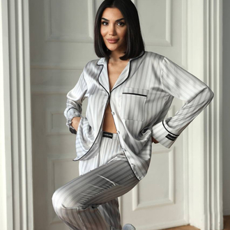 Saten Pijama Takımı