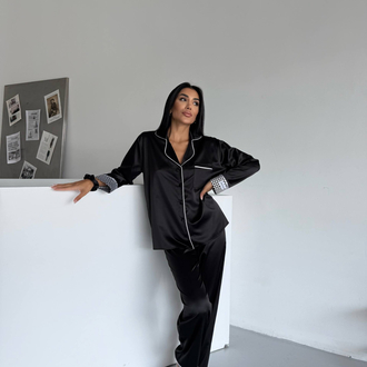 Saten Pijama Takımı