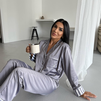 Saten Pijama Takımı