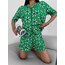 Kısa Kollu Şortlu Pijama Takımı