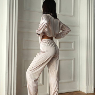 Saten Pijama Takımı