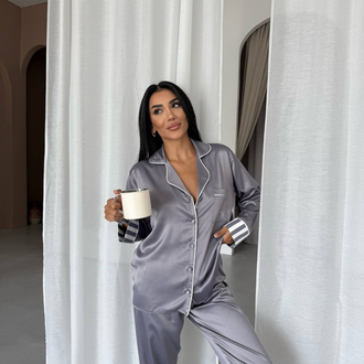 Saten Pijama Takımı