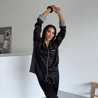 Saten Pijama Takımı