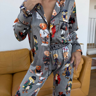 Saten Pijama Takımı