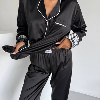 Saten Pijama Takımı