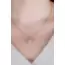 Sılver Lotus Çelik Kolye