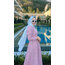 Tüvit Bacarat elbise(pembe)