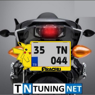 PİKACHU MOTORSİKLET FULL PLEKSİ PLAKALIK