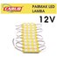 Parmak Led Amber - Turuncu (1 SIRA ÜÇLÜ)