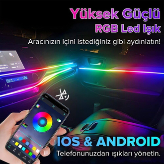 FOR-X CAM ÖNÜ AMBİYANS AYDINLATMA