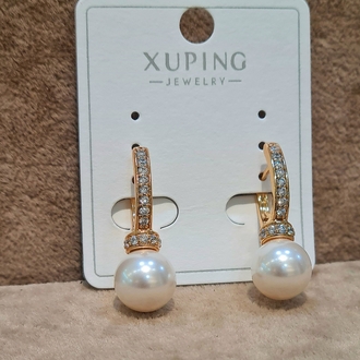 XUPING ZİRKON İNCİ DETAYLI KÜPE