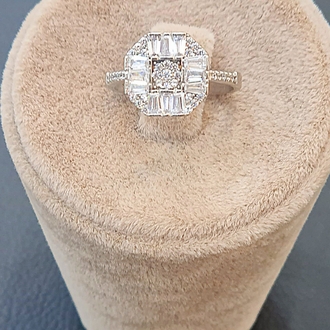 GÜMÜŞ BAGET YÜZÜK