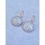 moon sallantılı mengeçli küpe