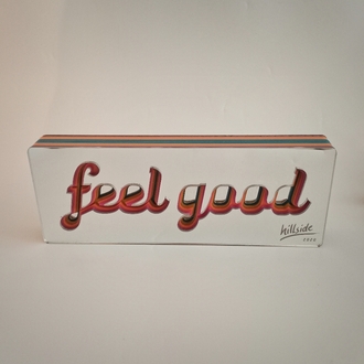 Retro Aynalı Feel Good Tabela