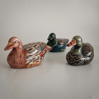 Seramik Vintage Ördek 3'lüsü