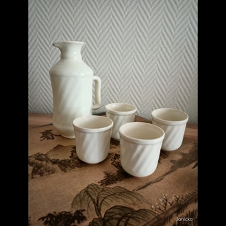 Stoneware El Yapımı Sake / Çaça Takımı