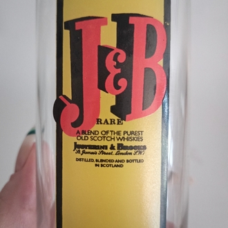 Vintage J&B Promosyon Bardak