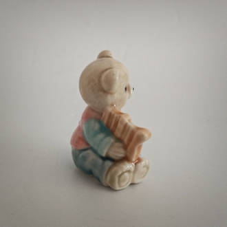 Vintage Porselen Ayıcık Biblo