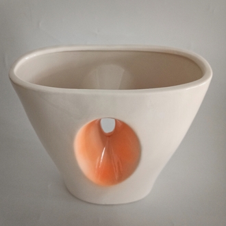 Donut Hole Vintage Seramik Vazo 