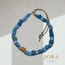 Glass Choker (khaki rope)