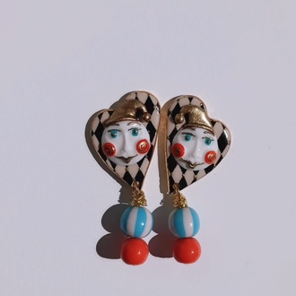 Jester Doll Küpe