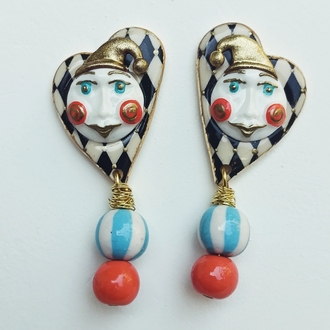 Jester Doll Küpe
