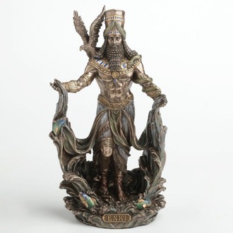 Dekoratif Enki Biblo Wise Veronese – Sümer Mitolojisi Poliresin Obje 23,5 cm
